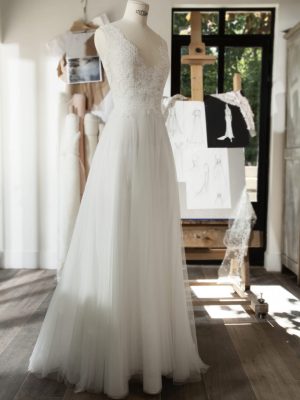 Robe de Mariée PRUNE Cymbeline Collection 2023 Boutique Paris