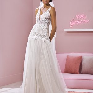 Robe de Mariée CHAKA White One Collection 2020 | Boutique Paris
