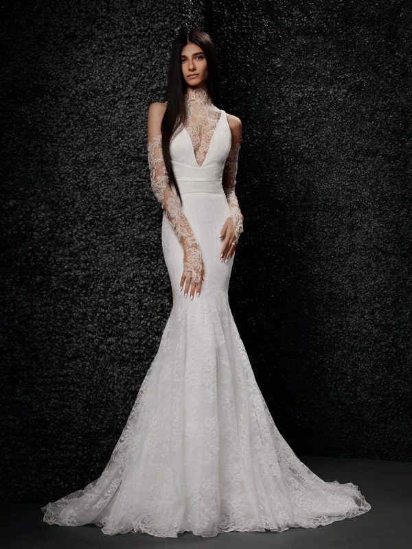 strapless open back dress Vera Wang: Satine – Camellia Wedding Gown | Bridal Store main image 1