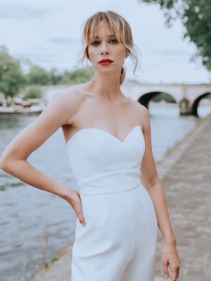 Combinaison de Mariée MACAO Cymbeline Collection 2023: Boutique Paris