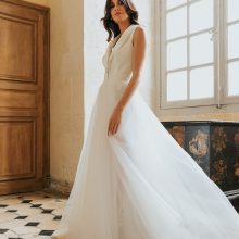 Robe de Mariée RACINE Cymbeline Collection 2023- Boutique Paris