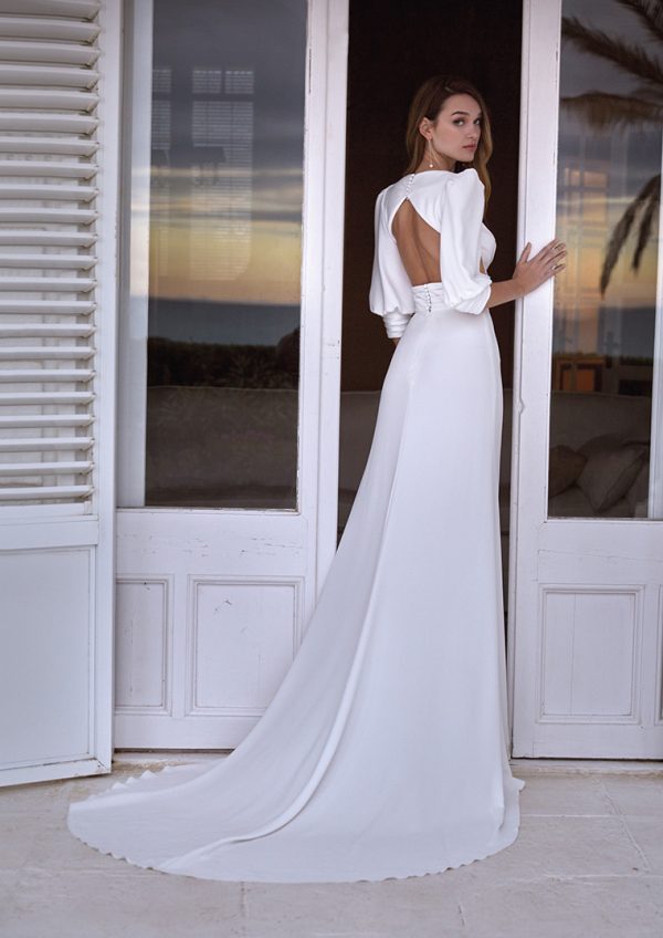 NADIA wedding dress White One Collection 2023 | Boutique Paris NADIA wedding dress White One Collection 2023 | Boutique Paris