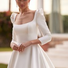 BERTHA wedding dress San Patrick Collection 2024| Boutique Paris BERTHA wedding dress San Patrick Collection 2024| Boutique Paris