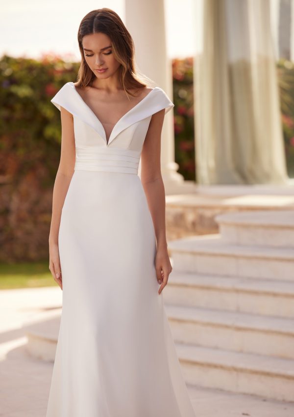 NIA wedding dress San Patrick Collection 2024| Boutique Paris NIA wedding dress San Patrick Collection 2024| Boutique Paris