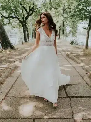 NOAMIE Cymbeline wedding dress : Boutique Cymbeline Paris 15