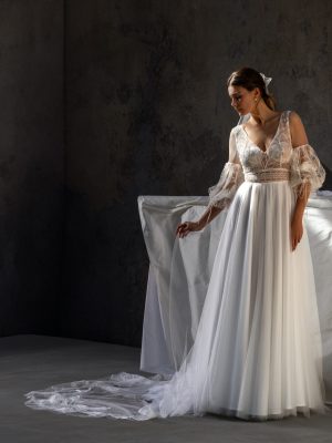 TEVA Cymbeline wedding dress : Boutique Cymbeline Paris 15
