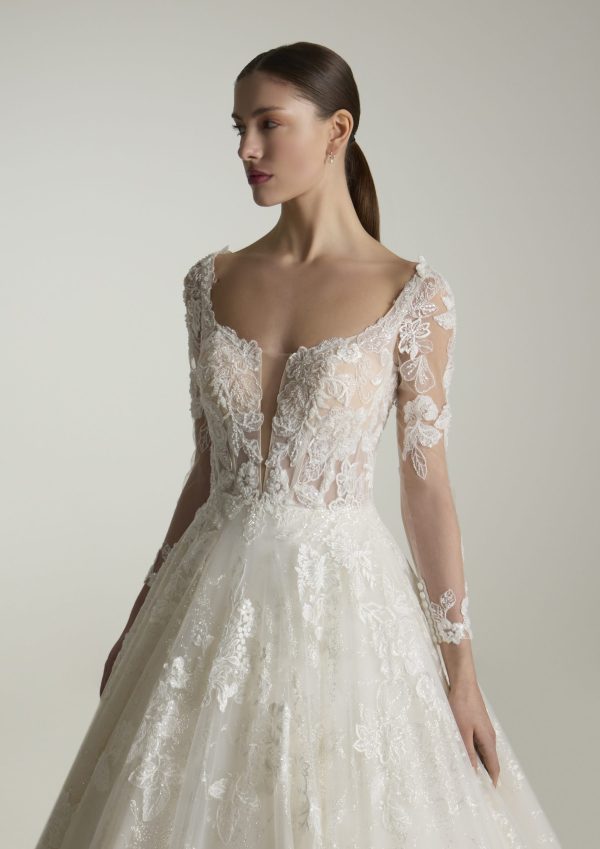 FANASIA wedding dress San Patrick Collection 2025| Boutique Paris