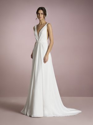 SATOMI wedding dress White One Collection 2025 | Boutique Paris