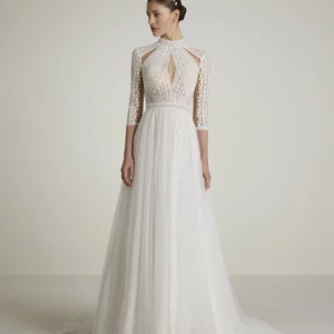 ITZIAR wedding dress San Patrick Collection 2025| Boutique Paris
