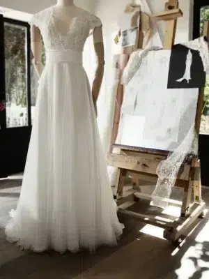 Robe de Mariée ANGEL Cymbeline Collection 2025| Paris 15