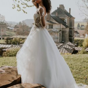 Robe de Mariée NOAILLY Cymbeline Collection | Paris 15