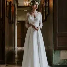 OLGA Wedding dress pour un Oui by Cymbeline- Paris Boutique OLGA Wedding dress pour un Oui by Cymbeline- Paris Boutique