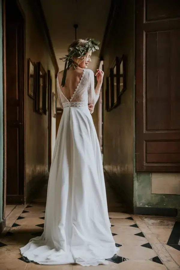 OLGA Wedding dress pour un Oui by Cymbeline- Paris Boutique OLGA Wedding dress pour un Oui by Cymbeline- Paris Boutique