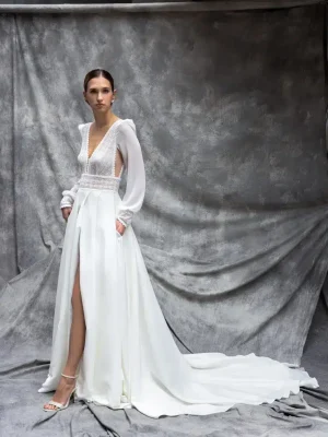 SALIMA Cymbeline wedding dress Collection: Boutique Cymbeline Paris 15