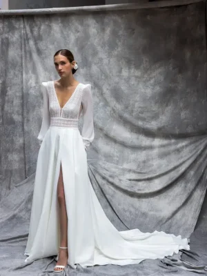 SALIMA Cymbeline wedding dress Collection: Boutique Cymbeline Paris 15