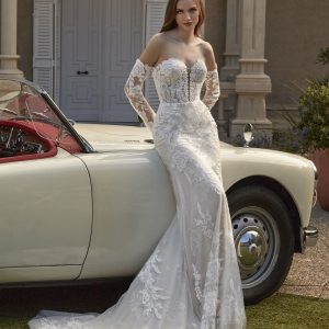 AUDE wedding dress San Patrick Collection 2026 | Boutique Paris