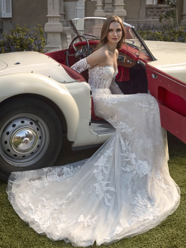 AUDE wedding dress San Patrick Collection 2026 | Boutique Paris AUDE wedding dress San Patrick Collection 2026 | Boutique Paris