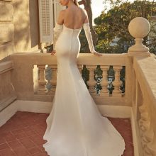 BAHIRA wedding dress San Patrick Collection 2026 | Boutique Paris BAHIRA wedding dress San Patrick Collection 2026 | Boutique Paris