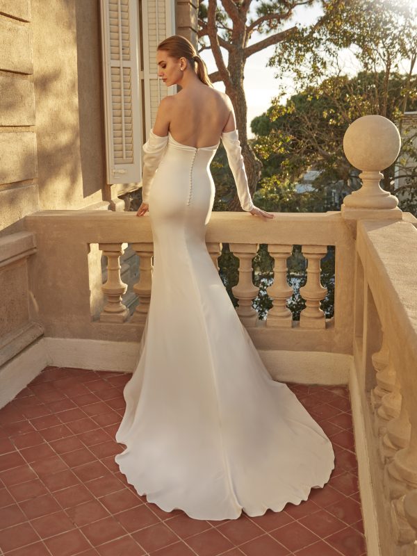 BAHIRA wedding dress San Patrick Collection 2026 | Boutique Paris BAHIRA wedding dress San Patrick Collection 2026 | Boutique Paris