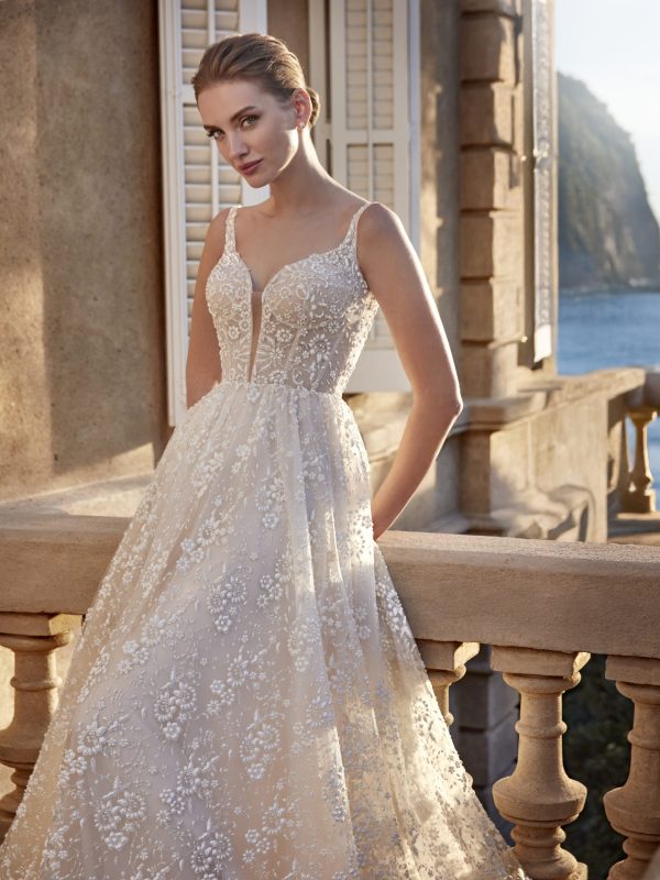 HONESTY wedding dress San Patrick Collection 2026 | Boutique Paris