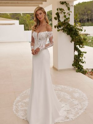 SAUCE wedding dress Adriana Alier Collection 2026 | Boutique Paris