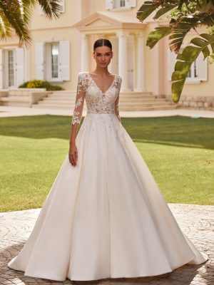 SAVANNAH wedding dress San Patrick Collection 2026 | Boutique Paris