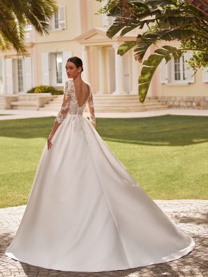 SAVANNAH wedding dress San Patrick Collection 2026 | Boutique Paris