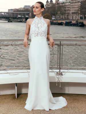AMELIE Cymbeline wedding dress Collection: Boutique Cymbeline Paris 15