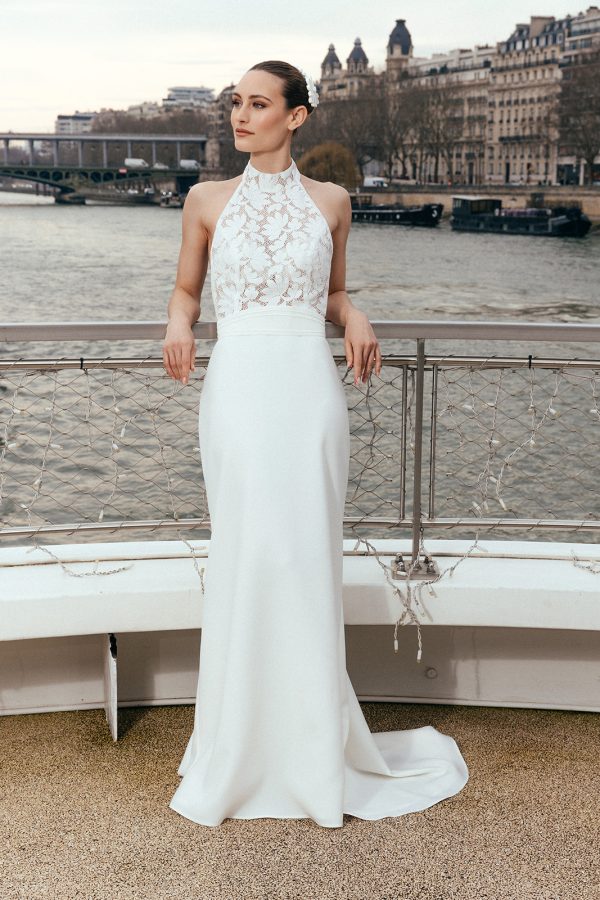 AMELIE Cymbeline wedding dress Collection: Boutique Cymbeline Paris 15