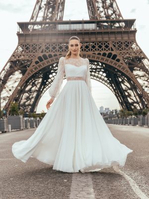 Robe de Mariée AMINE Cymbeline Collection | Paris 15
