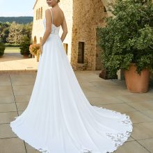 INHACA wedding dress White One Collection | Boutique Paris INHACA wedding dress White One Collection | Boutique Paris