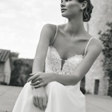 INHACA wedding dress White One Collection | Boutique Paris INHACA wedding dress White One Collection | Boutique Paris