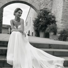 INHACA wedding dress White One Collection | Boutique Paris INHACA wedding dress White One Collection | Boutique Paris