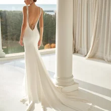 JOLENE wedding dress San Patrick Collection 2027 | Boutique Paris JOLENE wedding dress San Patrick Collection 2027 | Boutique Paris